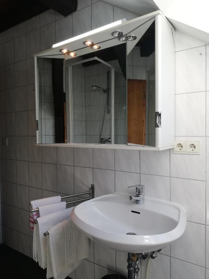 Ferienwohnung Gruner Baum Naila Buitenkant foto